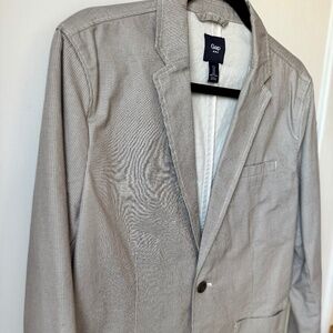 Gap | Men’s Sport Jacket / Blazer (Small) - Brown and White Stripe